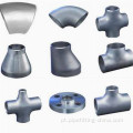 Asme B16.9 Aço Inoxidável Quatro vias Cross Pipe Fitting